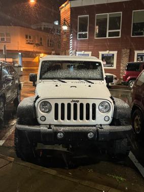 White 2016 Jeep Wrangler Unlimited Sport