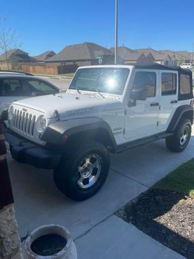 White 2016 Jeep Wrangler Unlimited Sport