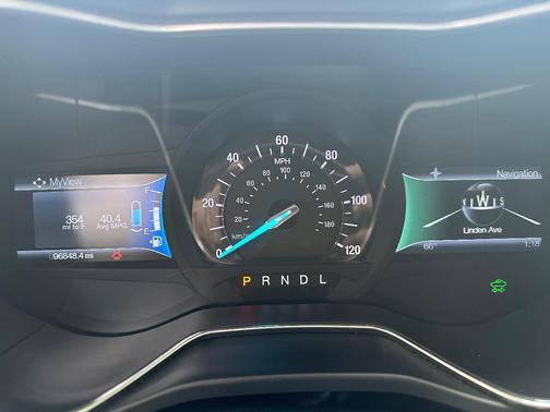 Black 2014 Ford Fusion Hybrid SE