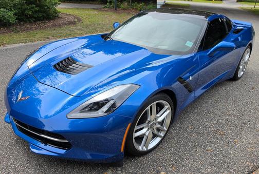 Blue 2015 Chevrolet Corvette Stingray