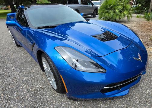 Blue 2015 Chevrolet Corvette Stingray