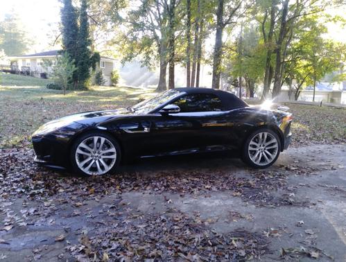 Black 2014 Jaguar F-TYPE Base