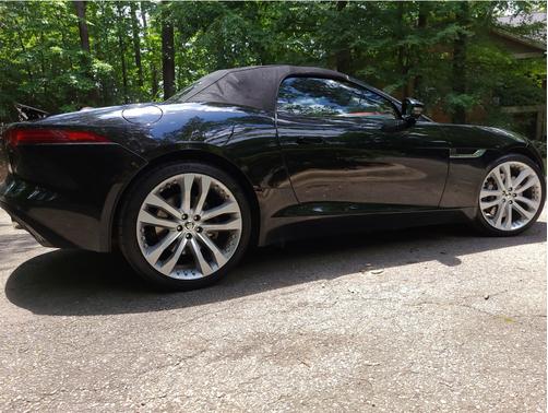 Black 2014 Jaguar F-TYPE Base