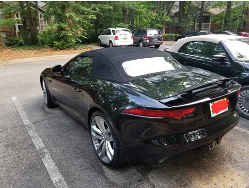 Black 2014 Jaguar F-TYPE Base