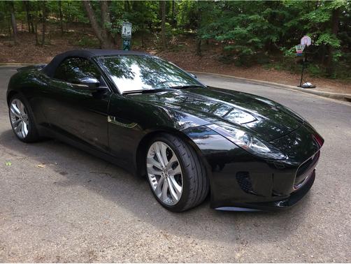 Black 2014 Jaguar F-TYPE Base