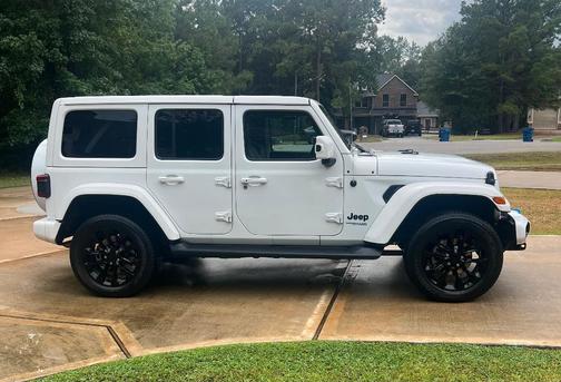 White 2021 Jeep Wrangler Unlimited 4xe High Altitude