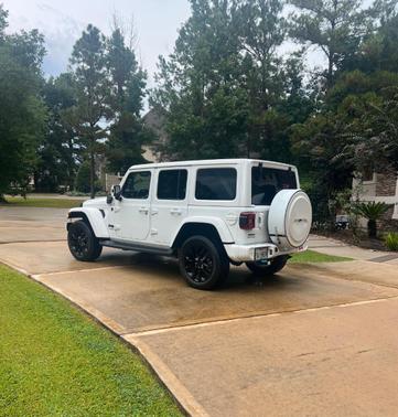 White 2021 Jeep Wrangler Unlimited 4xe High Altitude