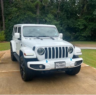 White 2021 Jeep Wrangler Unlimited 4xe High Altitude