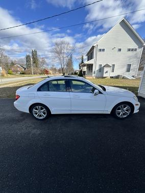 White 2013 Mercedes-Benz C-Class C 300 4MATIC Luxury