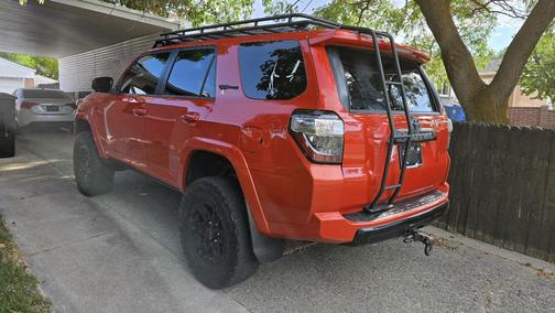Orange 2015 Toyota 4Runner TRD Pro