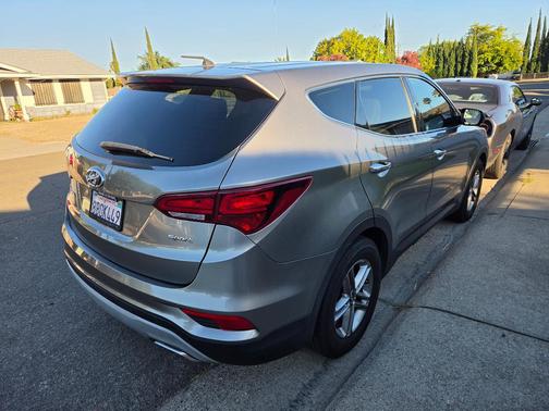 Gray 2018 Hyundai Santa Fe Sport 2.4L