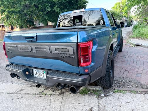 Blue 2019 Ford F-150 Raptor