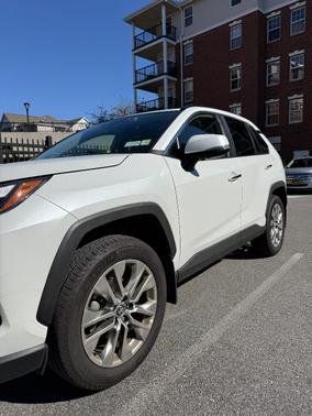 White 2025 Toyota RAV4 Limited