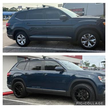 Blue 2018 Volkswagen Atlas 3.6L SEL