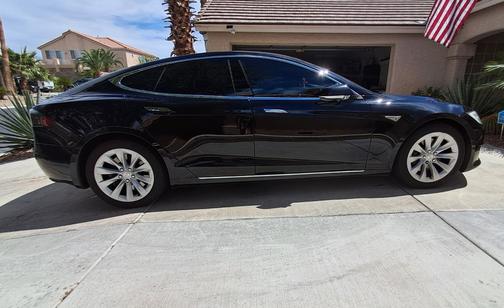 Black 2016 Tesla Model S 60