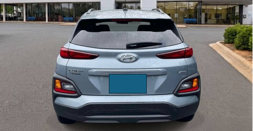 Gray 2021 Hyundai KONA SE