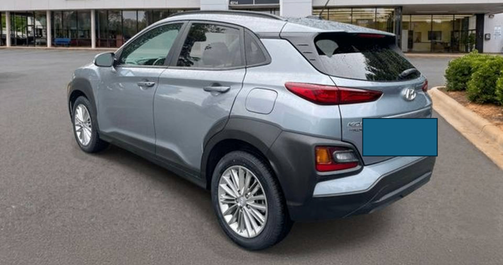 Gray 2021 Hyundai KONA SE