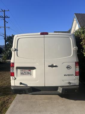 White 2021 Nissan NV Cargo NV1500 SV V6