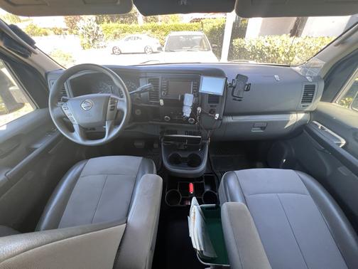 White 2021 Nissan NV Cargo NV1500 SV V6