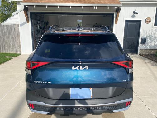 Blue 2024 Kia Sportage Plug-In Hybrid X-Line