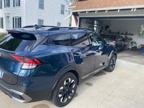 Blue 2024 Kia Sportage Plug-In Hybrid X-Line