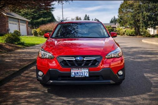 Red 2023 Subaru Crosstrek Premium