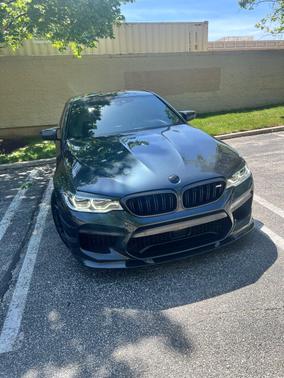 Gray 2020 BMW M5 Competition