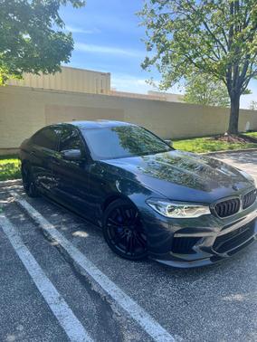 Gray 2020 BMW M5 Competition