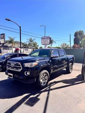 Black 2017 Toyota Tacoma Limited