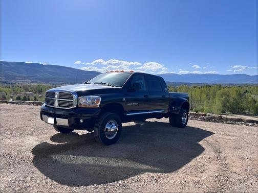 Black 2006 Dodge Ram 3500 Laramie Mega Cab