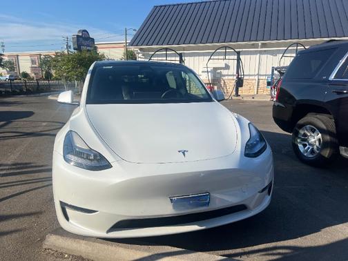 White 2021 Tesla Model Y Long Range