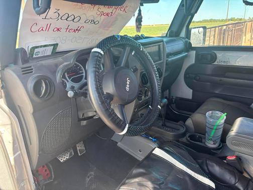 Silver 2010 Jeep Wrangler Sport