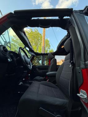 Red 2012 Jeep Wrangler Sport