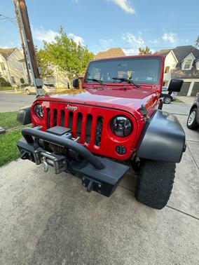 Red 2012 Jeep Wrangler Sport