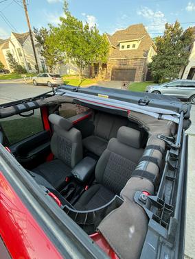 Red 2012 Jeep Wrangler Sport