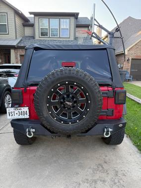 Red 2012 Jeep Wrangler Sport