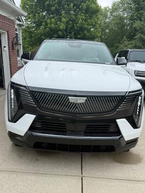 White 2025 Cadillac Escalade IQ Sport 1