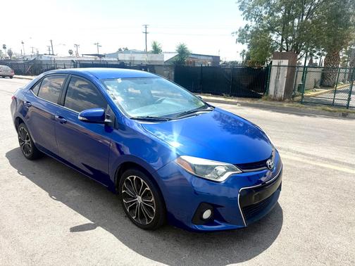 Blue 2014 Toyota Corolla S