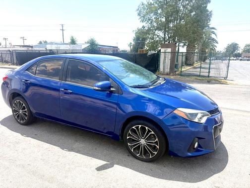 Blue 2014 Toyota Corolla S