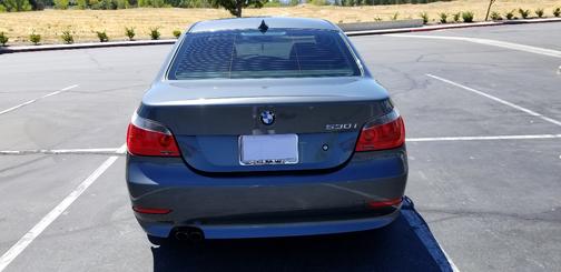 Silver 2007 BMW 530 i