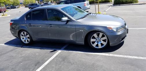 Silver 2007 BMW 530 i