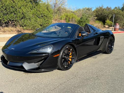 Black 2018 McLaren 570S Spider