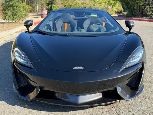 Black 2018 McLaren 570S Spider