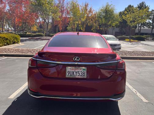 Red 2020 Lexus ES 300h Base