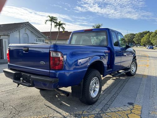 Blue 2003 Ford Ranger Edge SuperCab