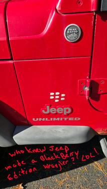 Red 2005 Jeep Wrangler Unlimited