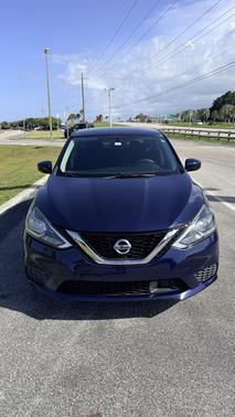 Blue 2019 Nissan Sentra SV
