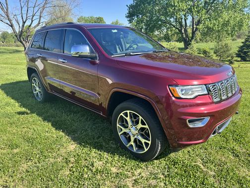 Red 2021 Jeep Grand Cherokee Overland