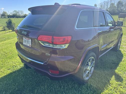 Red 2021 Jeep Grand Cherokee Overland