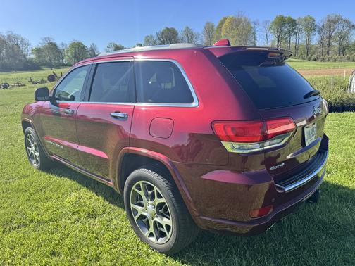Red 2021 Jeep Grand Cherokee Overland